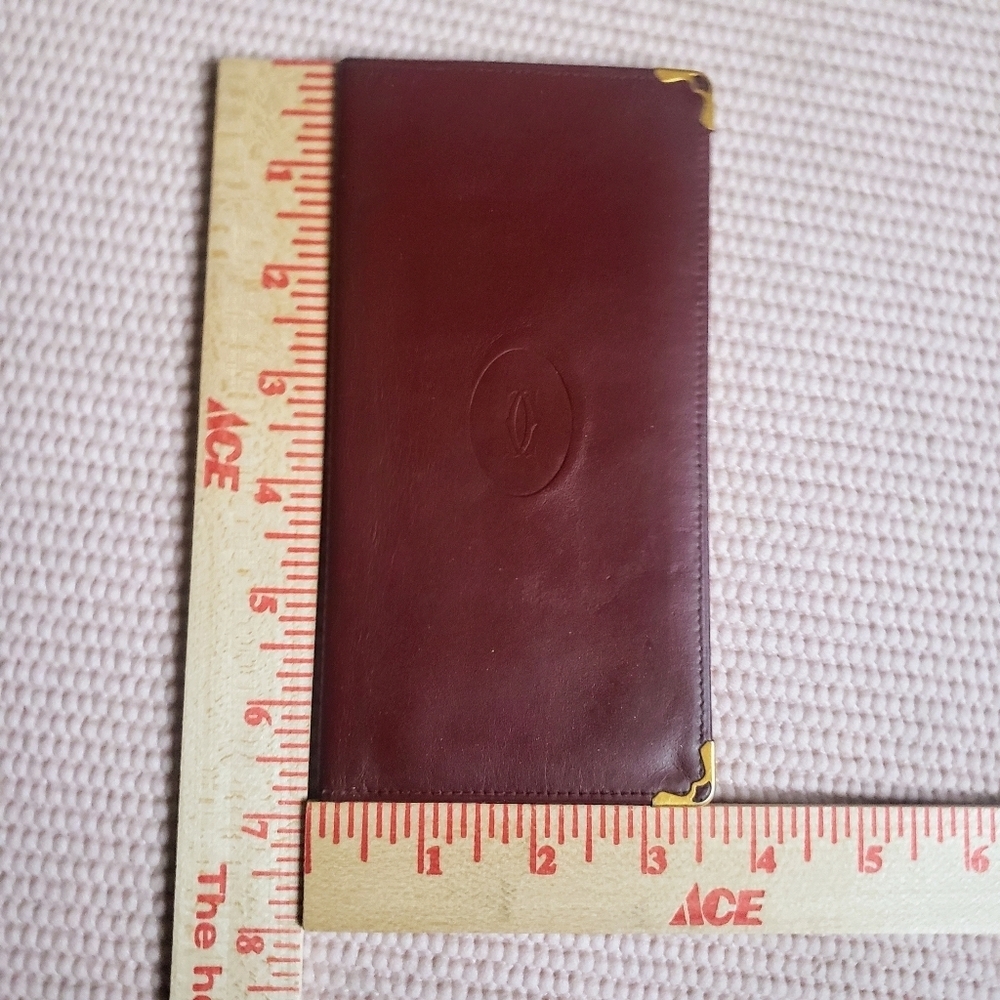 Cartier Leather Bifold Long Wallet - Picture 10 of 12